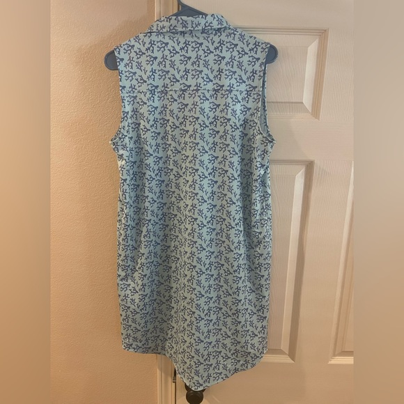 NWT Vineyard Vines Performance Coral Lucaya Dress - Picture 8 of 9